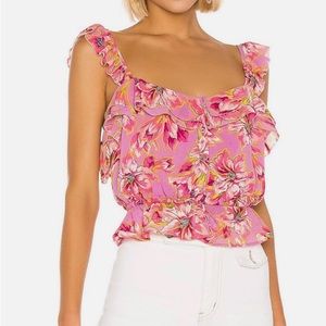 ASTR The Label Floral Tank